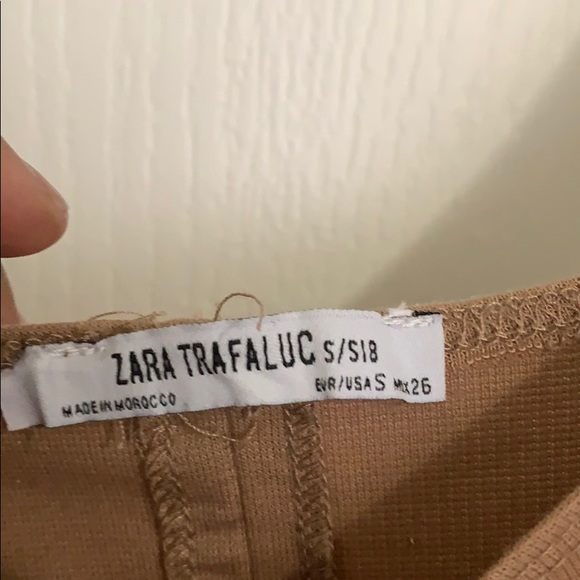 Tan Bodycon Dress Zara - Picture 3 of 3
